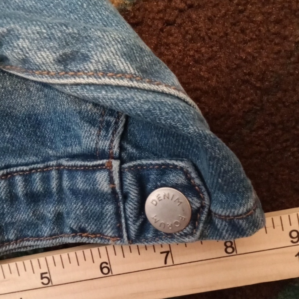 Denim Forum The 90s Millie High Rise Cargo Cotton Streetware Womens 24 - Picture 12 of 13